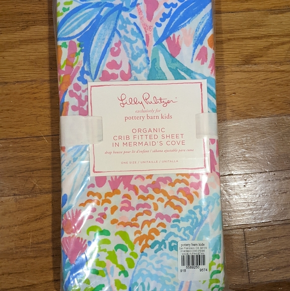 Lilly Pulitzer Other - NIB Lilly Pulitzer Mermaids Cove Cribsheet